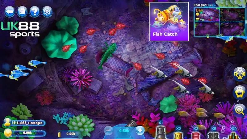 Fish catch - Tựa game bắn cá đổi thưởng nhiều cải tiến Fish catch - Tựa game bắn cá đổi thưởng nhiều cải tiến