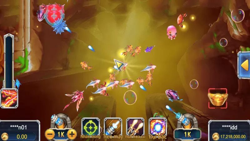 Bắn cá đơn giản dễ tiếp cận và dễ dàng chiến thắng Bắn cá đơn giản dễ tiếp cận và dễ dàng chiến thắng